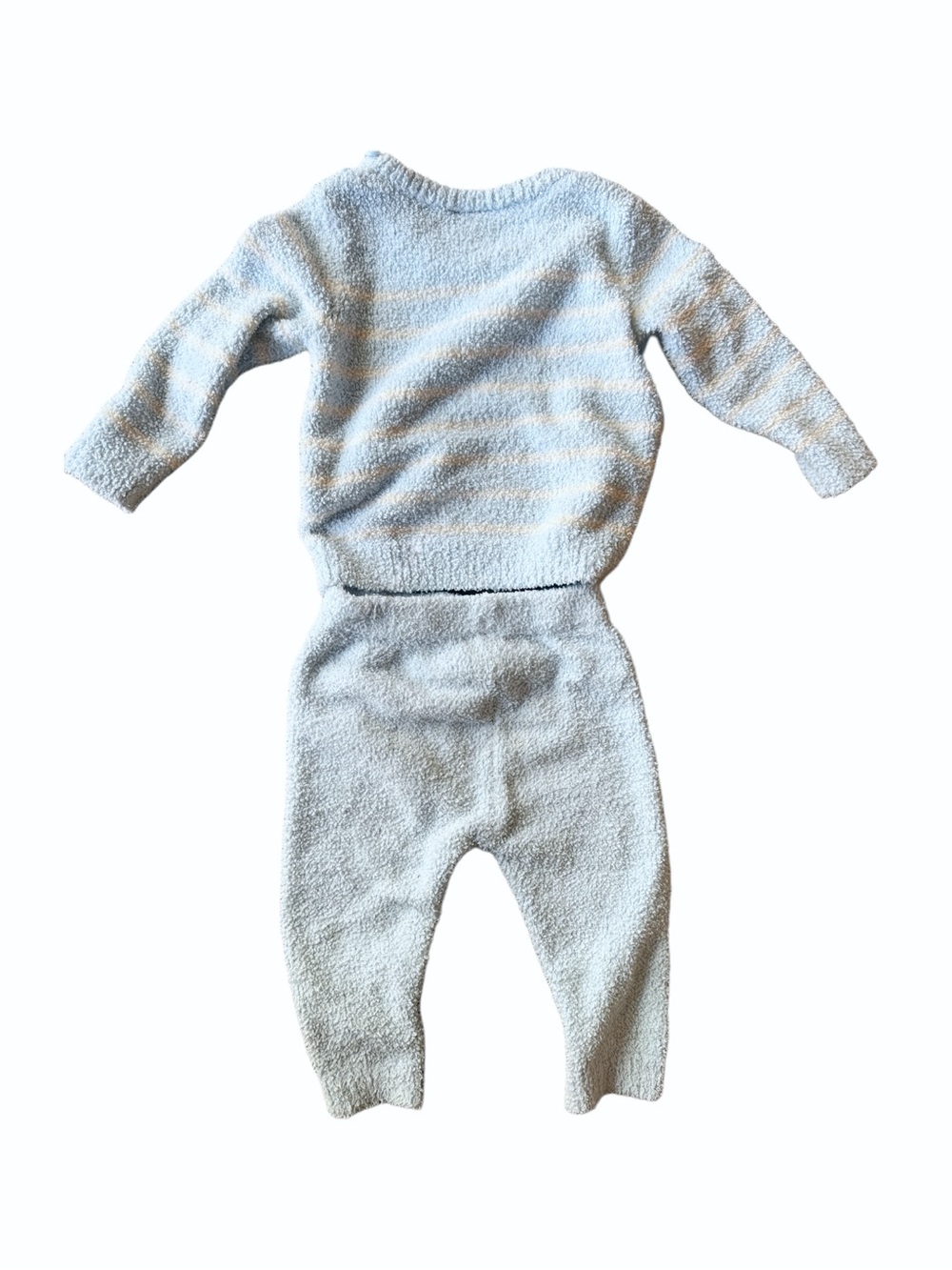 SOFT Light Blue 12m Baby 2-pc Outfit - Picture 2 of 4